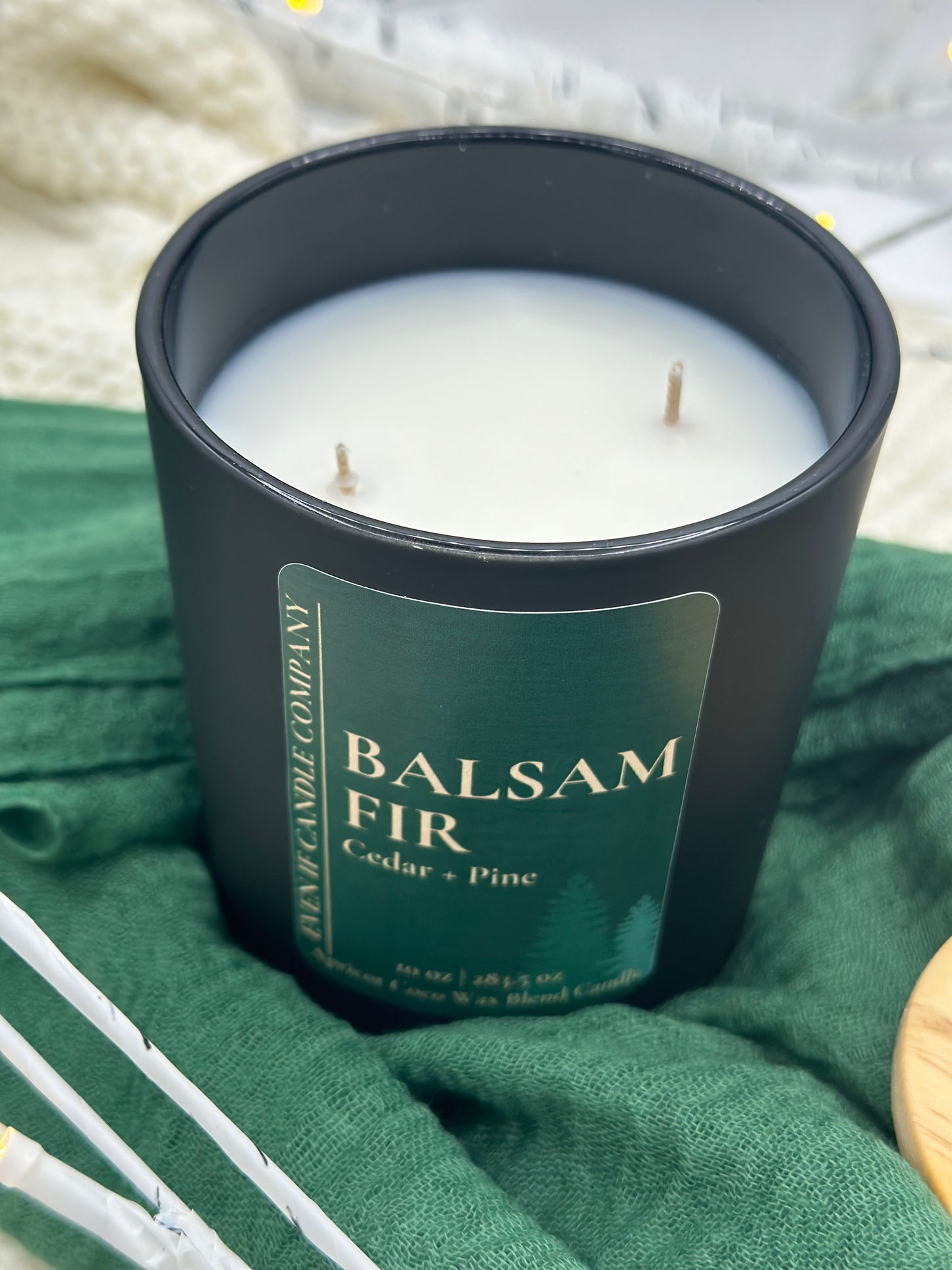 "Balsam Fir" (Cedar + Piney Woods) 12.5 oz & 10 oz Candle