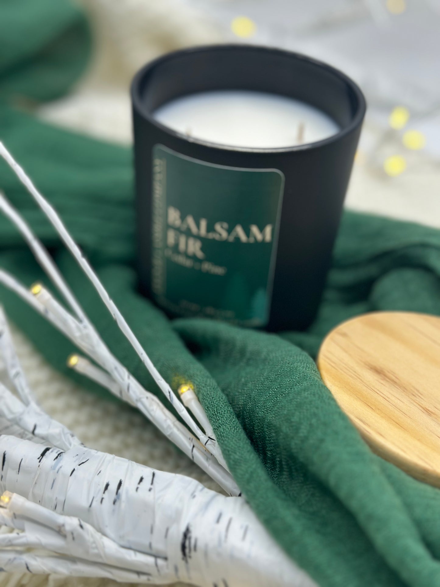 "Balsam Fir" (Cedar + Piney Woods) 12.5 oz & 10 oz Candle